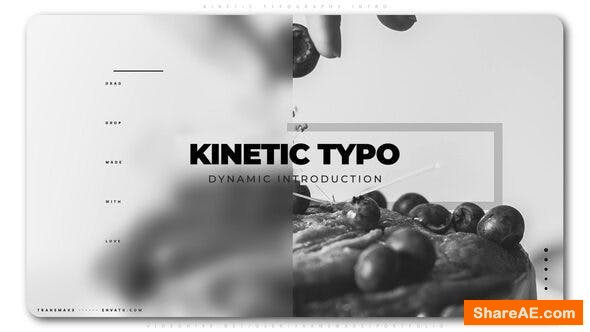 Videohive Kinetic Typography Intro