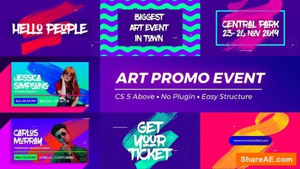Videohive Art Promo Event Videohive Art Promo Event