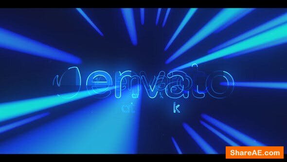 Videohive Hyper Light Logo Reveal