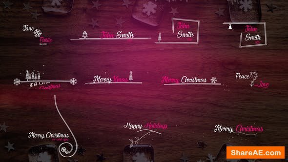 Videohive Christmas Titles 23059939 Videohive Christmas Titles 23059939