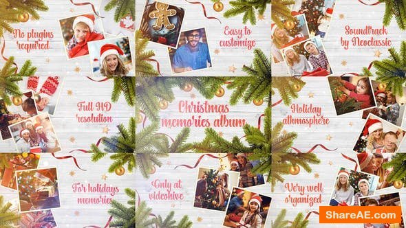 Videohive Christmas Memories Album