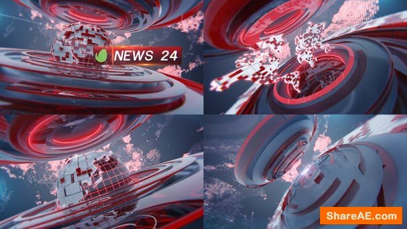 Videohive News Intro 23551129