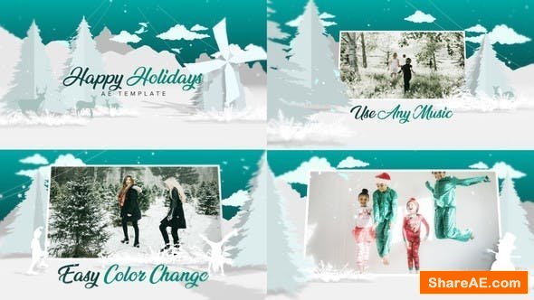Videohive Christmas - White
