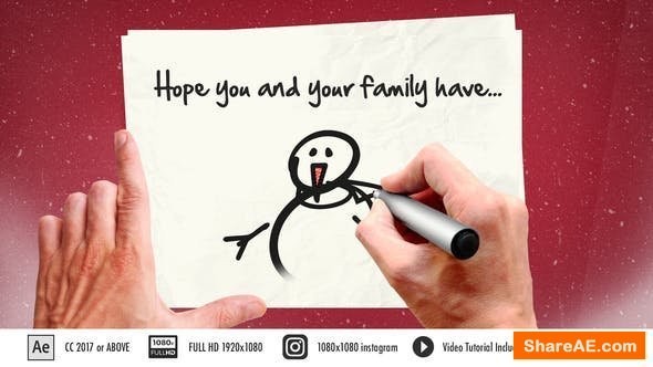 Videohive Christmas Wishes - Message Papers