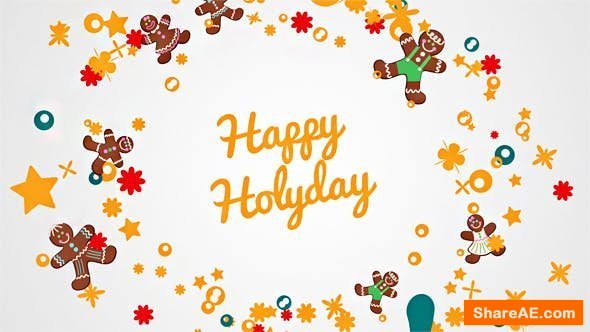 Videohive Christmas Wreath Videohive Christmas Wreath