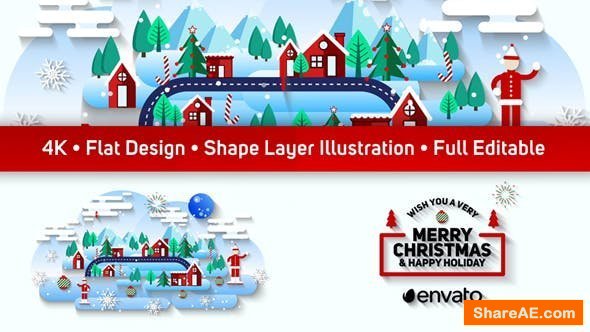Videohive Merry Christmas 20945756 Videohive Merry Christmas 20945756