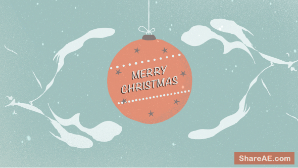 Videohive Merry Christmas Reveal Videohive Merry Christmas Reveal