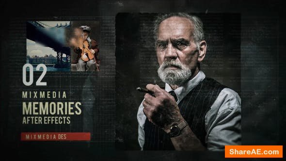 Videohive Vintage Memories 21635415 Videohive Vintage Memories 21635415