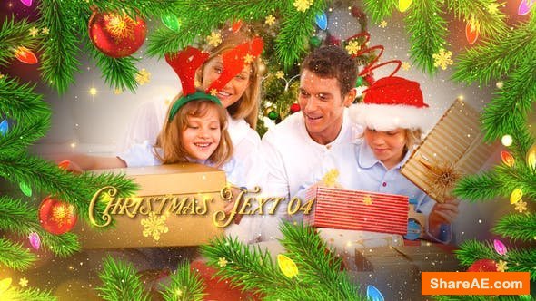 Videohive Christmas Celebration Slideshow Videohive Christmas Celebration Slideshow