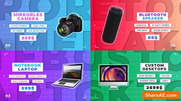 Videohive Online Product Presentation Videohive Online Product Presentation