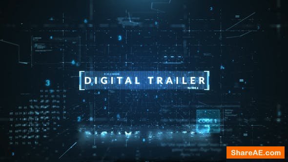Videohive Digital Trailer 22972491 Videohive Digital Trailer 22972491