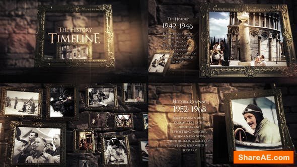 Videohive The History Slideshow 25025915