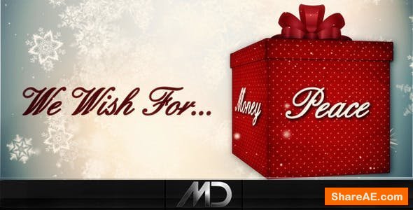 Videohive Christmas / New Year Cards & Box Videohive Christmas / New Year Cards & Box