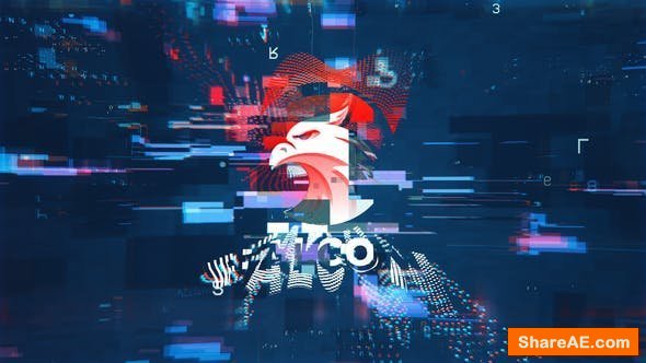 Videohive Pixelization Logo Videohive Pixelization Logo