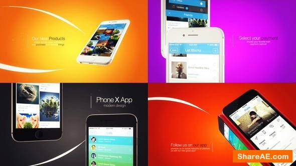 Videohive Phone 8 Modular App Intro Videohive Phone 8 Modular App Intro