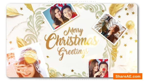 Videohive Christmas Photo Greetings Videohive Christmas Photo Greetings