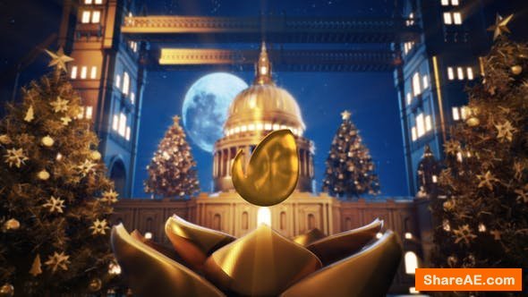 Videohive Golden Christmas In Vatican Videohive Golden Christmas In Vatican