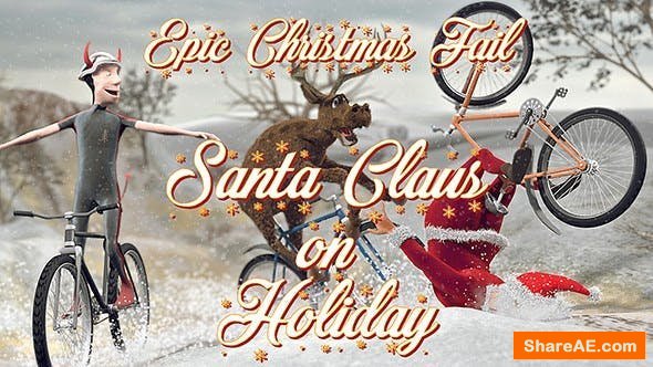 Videohive Santa Claus on Holiday - Epic Christmas Fail Videohive Santa Claus on Holiday - Epic Christmas Fail