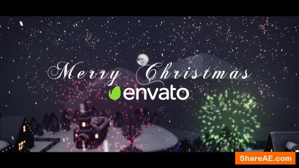 Videohive 3D Christmas Intro Videohive 3D Christmas Intro