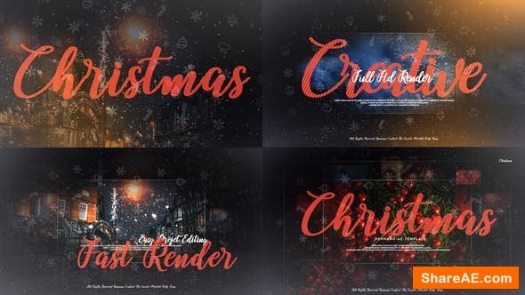 Videohive Christmas Slideshow 22884118 Videohive Christmas Slideshow 22884118