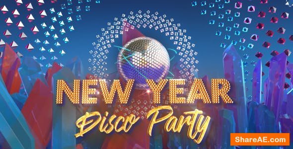 Videohive New Year Disco Party Videohive New Year Disco Party