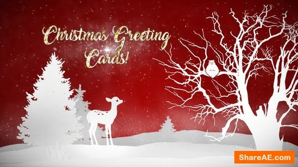 Videohive Christmas Greeting Cards Videohive Christmas Greeting Cards