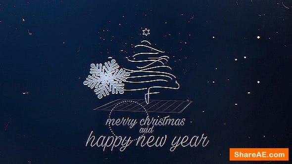 Videohive Glitch Christmas Greetings Videohive Glitch Christmas Greetings