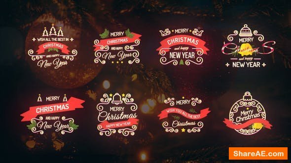 Videohive Christmas Titles 21019531 Videohive Christmas Titles 21019531