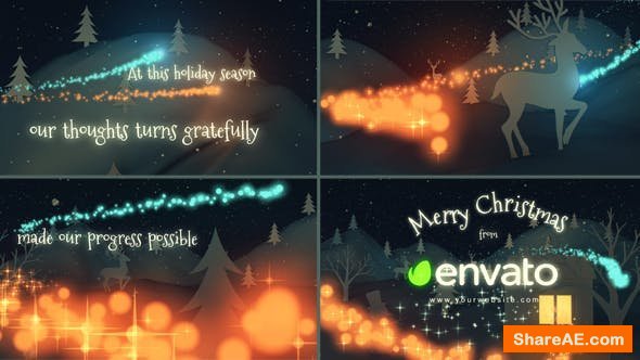Videohive Christmas Night Videohive Christmas Night