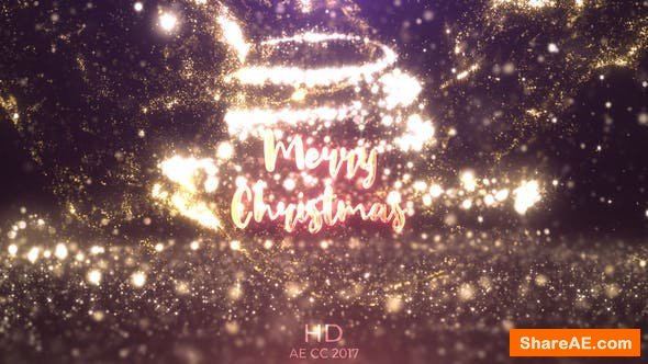 Videohive Gold Christmas Logo Videohive Gold Christmas Logo