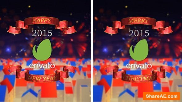 Videohive New Year & Merry Christmas Opener Videohive New Year & Merry Christmas Opener