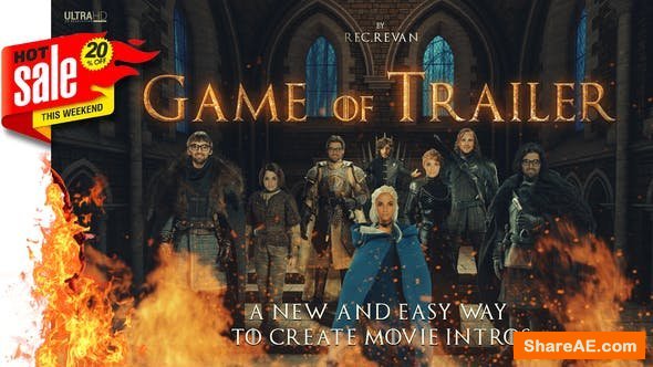 Videohive Throne Of Games / Cinematic Trailer Toolkit Videohive Throne Of Games / Cinematic Trailer Toolkit