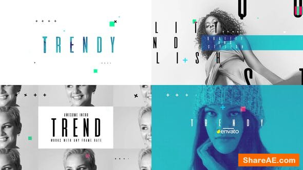 Videohive Modern Trendy Fashion Opener Videohive Modern Trendy Fashion Opener