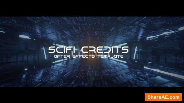 Videohive Sci-fi Tunnel Credits Videohive Sci-fi Tunnel Credits