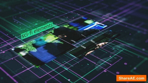Videohive Sci-Fi Elements Slideshow Videohive Sci-Fi Elements Slideshow