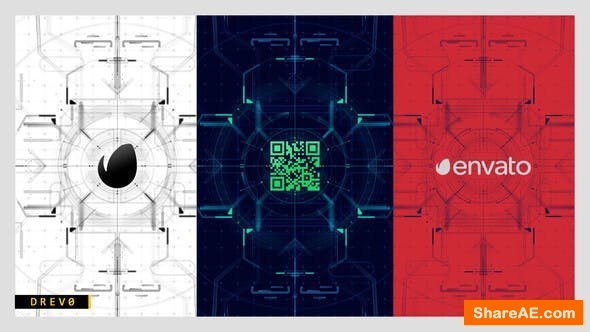 Videohive Future HUD Opening Videohive Future HUD Opening