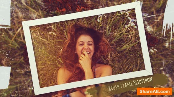 Videohive Brush Frame Slideshow Videohive Brush Frame Slideshow