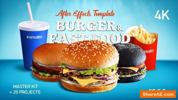 Videohive Burger & Fast Food Promo