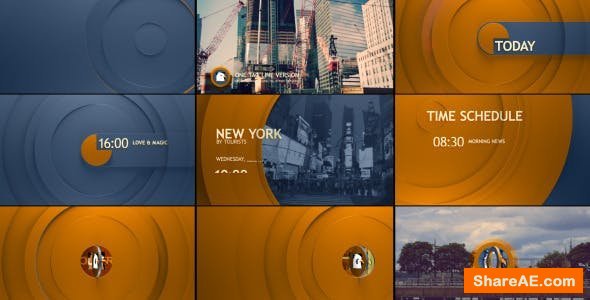 Videohive Circle Broadcast Pack Videohive Circle Broadcast Pack