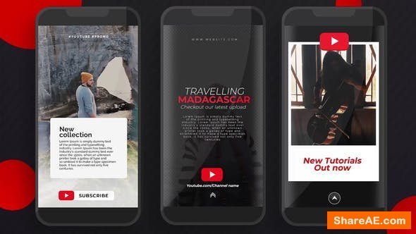 Videohive YouTube Instagram Stories Videohive YouTube Instagram Stories
