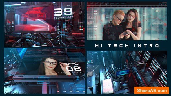 Videohive Hi Tech Opener 23920816 Videohive Hi Tech Opener 23920816