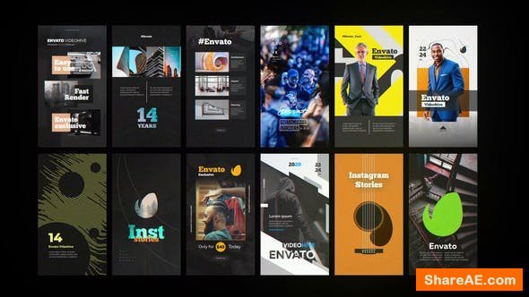 Videohive 12 Instagram Stories Videohive 12 Instagram Stories