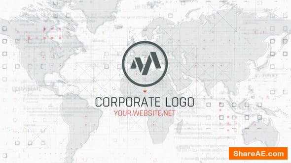 Videohive Corporate Map Logo Videohive Corporate Map Logo