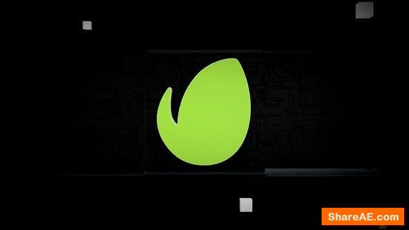 Videohive Cube Black Logo Reveal