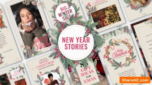 Videohive New Year Stories Videohive New Year Stories