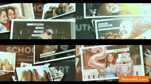 Videohive School Years Photo Slideshow Videohive School Years Photo Slideshow