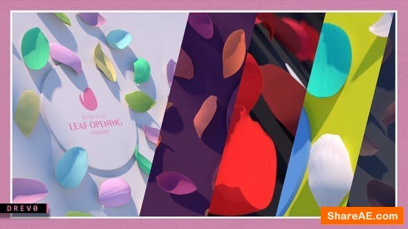 Videohive Leaf Romantic Opener Videohive Leaf Romantic Opener