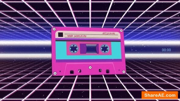 Videohive Cassette Audio Visualizer Pack Videohive Cassette Audio Visualizer Pack