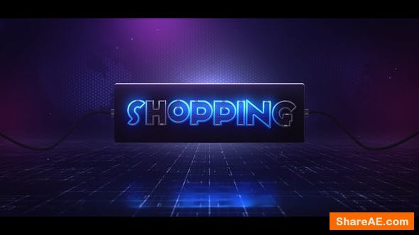 Videohive Glow Lamp Logo Videohive Glow Lamp Logo
