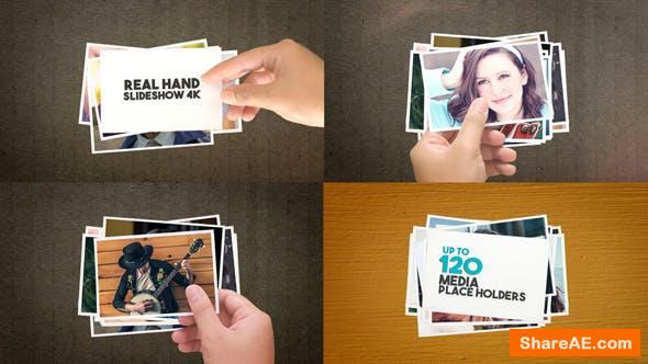 Videohive Real Hand Slideshow 4K Videohive Real Hand Slideshow 4K
